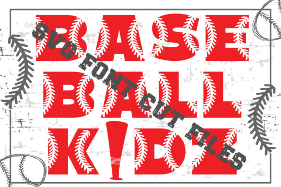 Baseball Kidz, Baseball Themed Font