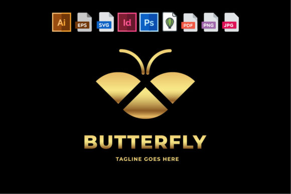 Butterfly Logo Graphics & Logos
