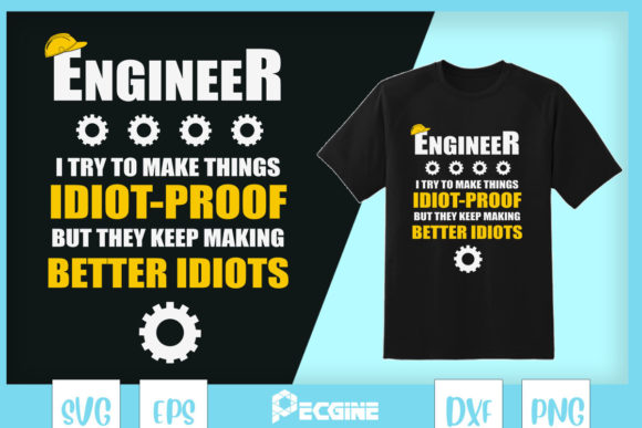 Funny Engineer Cool Engineering Mechanic Graphics