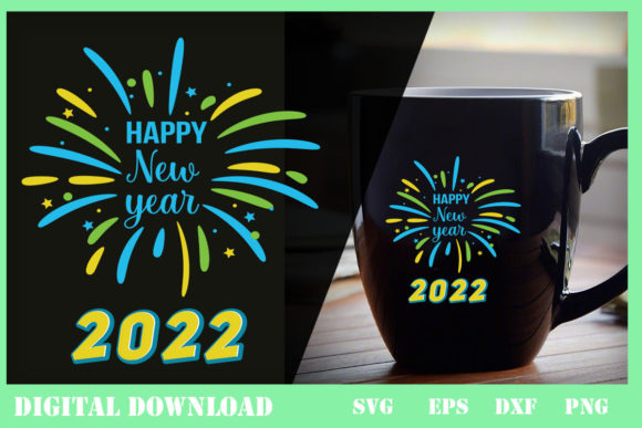 HAPPY NEW YEAR 2022 Long Sleeve Graphics