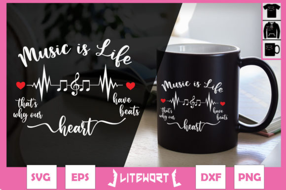 Music is Life: Graphics for Crafts