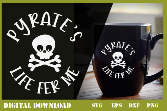PYRATES LIFE FER ME Logo Wear: Graphics and Print Templates