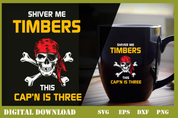 Shiver Me Timbers: Graphics & Print Templates