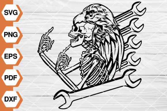 Skull Mechanic Graphics & Illustrations