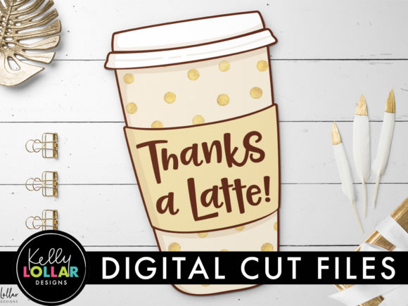 Thanks a Latte Gift Card Holder: Graphics and Crafts with a Caffeine Kick