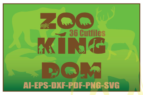 Zoo Kingdom Font for Graphics and Crafts